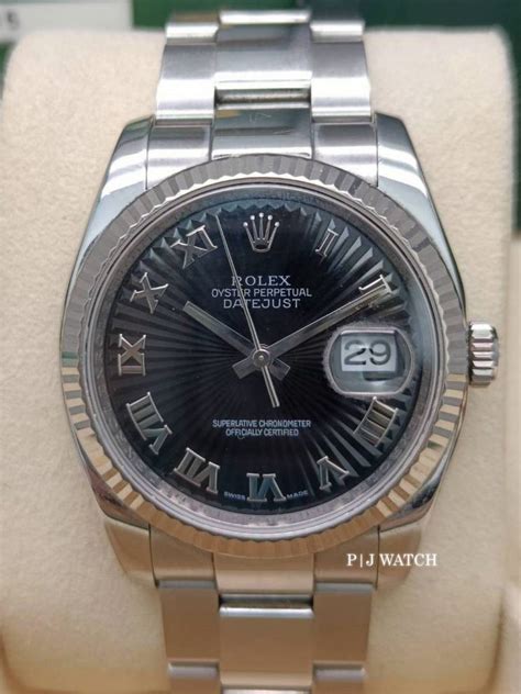 rolex sunray dial